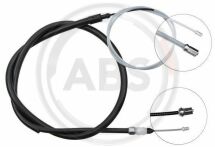 Трос ручного тормоза зад. Berlingo/Partner 08-Л=Пр. (2402/1300)