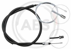 Трос ручного гальма зад. Berlingo/Partner 08-Л=Пр. (2402/1300)