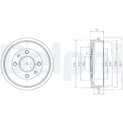 Тормозной барабан Punto Тормозной барабан Punto