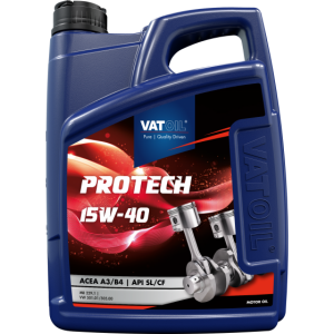 Моторное масло VATOIL Pro Tech 15W40 5л. (ACEA A3 B4, API SL CF)