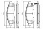 Колодки гальмівні (передні) Mitsubishi L200 05-/Pajero Sport II 08-, фото 16 - интернет-магазин Auto-Mechanic