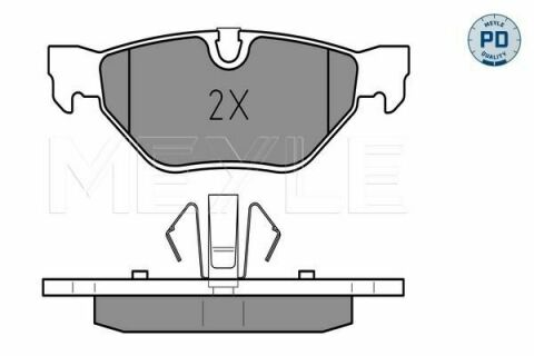 Колодки тормозные (задние) BMW 3 (E90-E93) 04-13 (Ate)