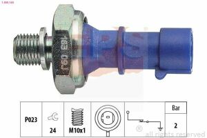 EPS OPEL Датчик давления масла Astra H 1,6 04-, (синий) (2bar)