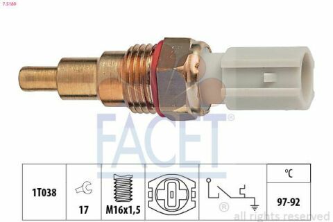 Датчик вмикання вентилятора MAZDA 323/626 1.3-2.2i 87-