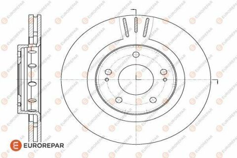 EUROREPAR 8708309198 ДИСК ГАЛЬМiВНИЙ