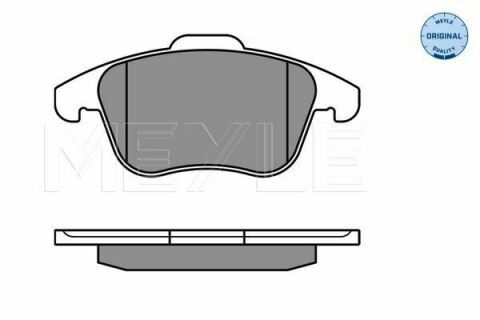 Колодки тормозные (передние) VW Tiguan/Sharan 07-(с датчиком)