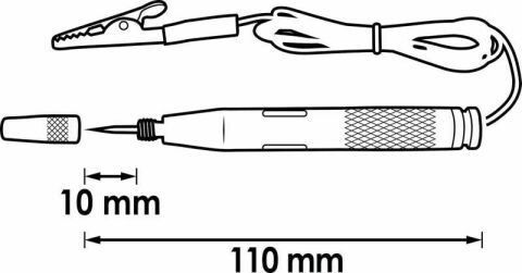 Індикатор напруги 6-12-24V 110mm