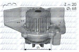 Насос води XANTIA 93-,ZX,Peugeot 406,605 2.0 16V CITROEN