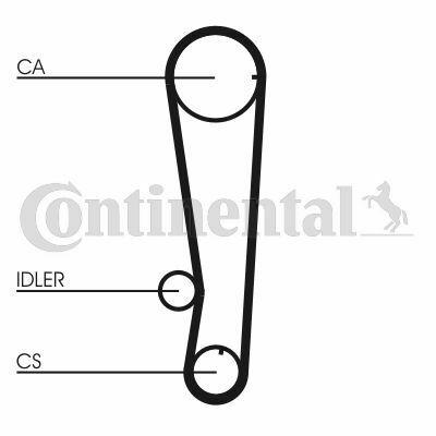 Ремень ГРМ Hyundai Lantra/Mitsubishi Colt/Lancer 1.2-1.5 87-95 (19x92z)