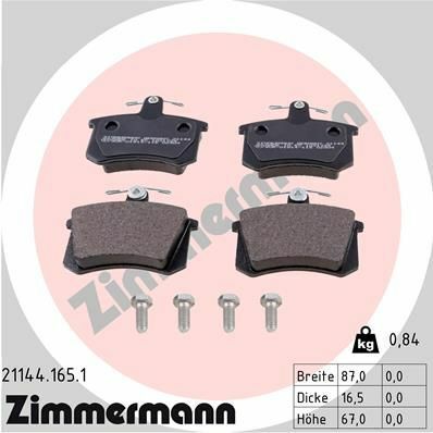 Колодки тормозные (задние) Audi 100/80/90 -96/ А4/A6/A8 94-02 (Lucas - Girling)