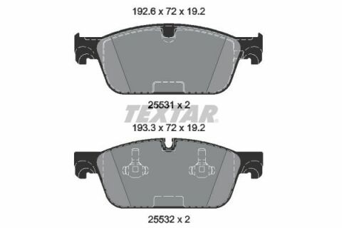 Колодки тормозные (передние) MB M-class (W166)/GL-class (X166) 11- (Teves) Q+