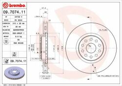 Диск тормозной ALFA ROMEO 166 98-07 Диск тормозной ALFA ROMEO 166 98-07