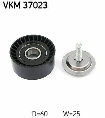 Паразитный ведущий ролик, поликлиновый ремень.