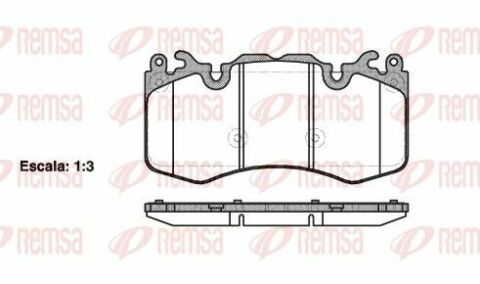 колодки тормозные передн.Range Rover 5.0