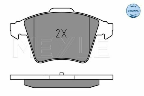 Колодки тормозные (передние) VW T5 03-(18mm/17.6mm)