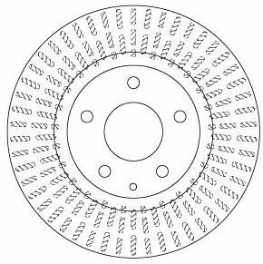 Гальмівний диск пер. MAZDA 3 11-