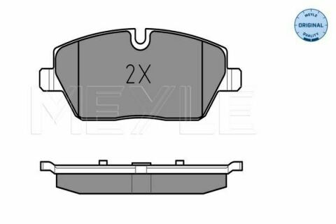 Колодки тормозные (передние) BMW 1 (E87) 03-12