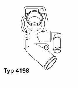 Термостат Opel Astra 2.0DI/DTI 98-05 (92°)