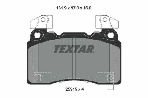 Тормозные колодки (передние) Opel Insignia B 17-/Tesla Model S 13-16 (Brembo) Q+