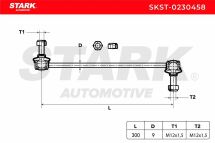 Тяга / стойка, стабилизатор