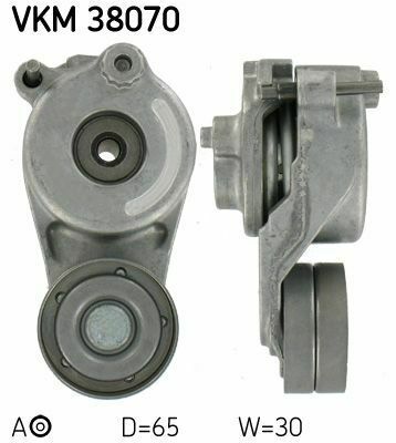 SKF DB Ролик натяж.ремня W211/W204/W164/W221Sprinter,Vito,Viano