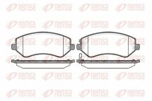 Комплект гальмівних колодок передній Chrysler Voyager 00– Комплект гальмівних колодок передній Chrysler Voyager 00–