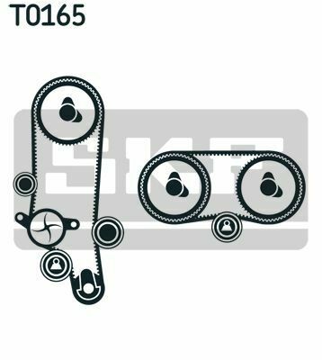 Комплект ГРМ Skoda Fabia/Octavia/VW Bora/Golf IV/Caddy 1.4/1.6 16V 97- (20x130z/17x58z)