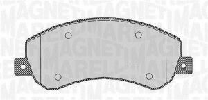 Комплект гальмівних накладок, дискове гальмо