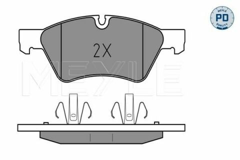 Колодки тормозные (передние) MB E-class (W211) 03-09