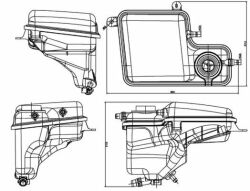 Бачок розширювальний радіатора BMW 7 (E65-67) 01-08