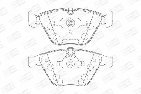 Тормозные колодки передние 3 E90,5 E60,6 E63,7 E65/66,.X1 E84 01- BMW