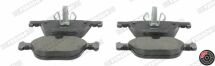 Комплект гальмівних колодок з 4 шт. дискові