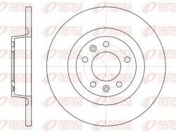 Диск тормозной заднийjumpy,fiat scudo,peugeot expert 07- Диск тормозной заднийjumpy,fiat scudo,peugeot expert 07-