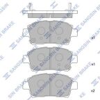 Колодки тормозные дисковые Колодки тормозные дисковые