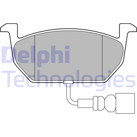 Тормозные колодки передние Audi A3 13-,Seat Leon,Skoda Octavia III,Golf VII 12-VW