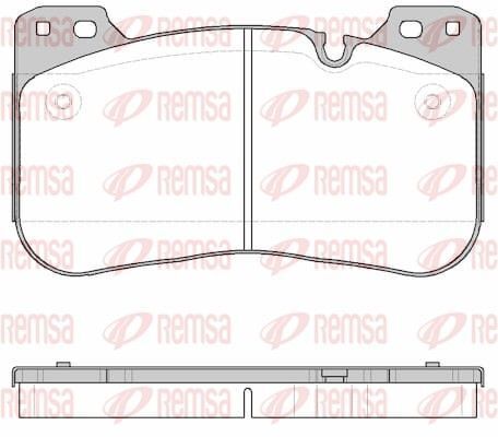 Тормозные колодки передн. 5 (g30, f90) m5 17-23