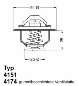 Термостат Renault Mascott 2.8TDI