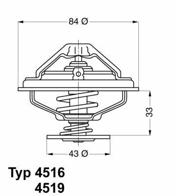 Термостат BMW 5 (E34)/7 (E32/E38) 3.0i-5.0i 87-01