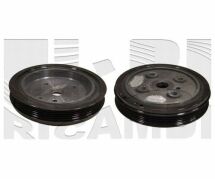 Шків, колінчатий вал