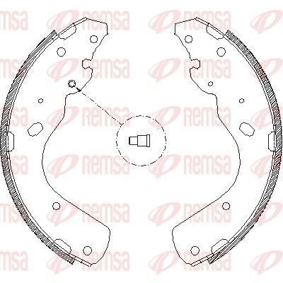 Тормоз колодки задн. ranger 2.5 td 02-06, mazda b-serie 2.5 d 02-06