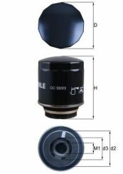 Фильтр масляный 1.4TSI, 1.2TSI VW PASSAT B7, Golf VI, Tiguan, Caddy III / AUDI A3 / SKODA Octavia A5, Superb, Fabia II, Rapid