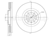 Диск гальм. передн. a1 10-, seat, vw