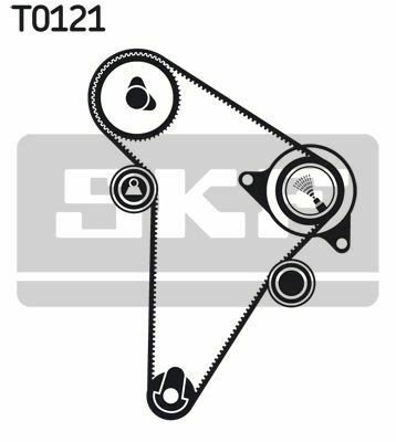 SKF К-кт. ГРМ (ремень+2шт. ролика) CITROEN Jumper 2,5D/DT 94-