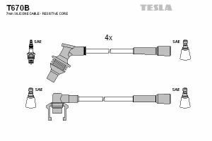 Кабель запалювання к-кт TESLA Renault Clio, laguna 93-01 1,8