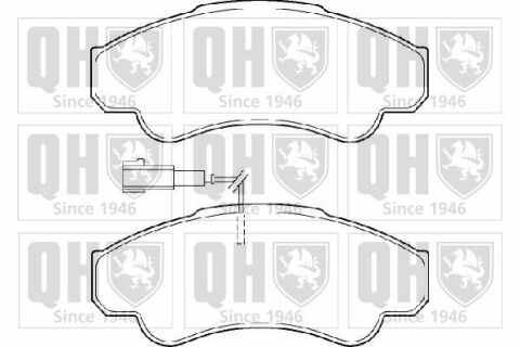 Гальмiвнi колодки дисковi