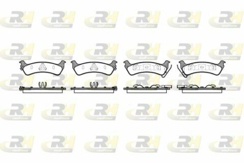 Тормозные колодки дисковые