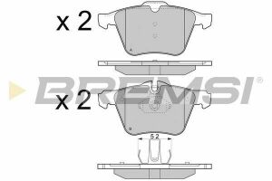 Гальмівні колодки пер. Ford Mondeo 07-15/Volvo S80 06-(ATE)