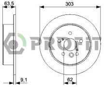 Диск гальмівний