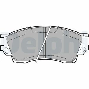 Колодки передні гальмові Xedos 9 93- MAZDA