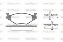 Тормозные колодки пер. Golf/Ibiza/Jetta/Passat/Polo (78-03)